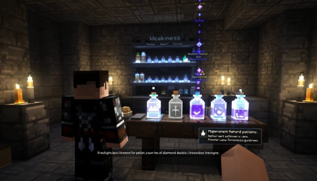 weakness potion minecraft