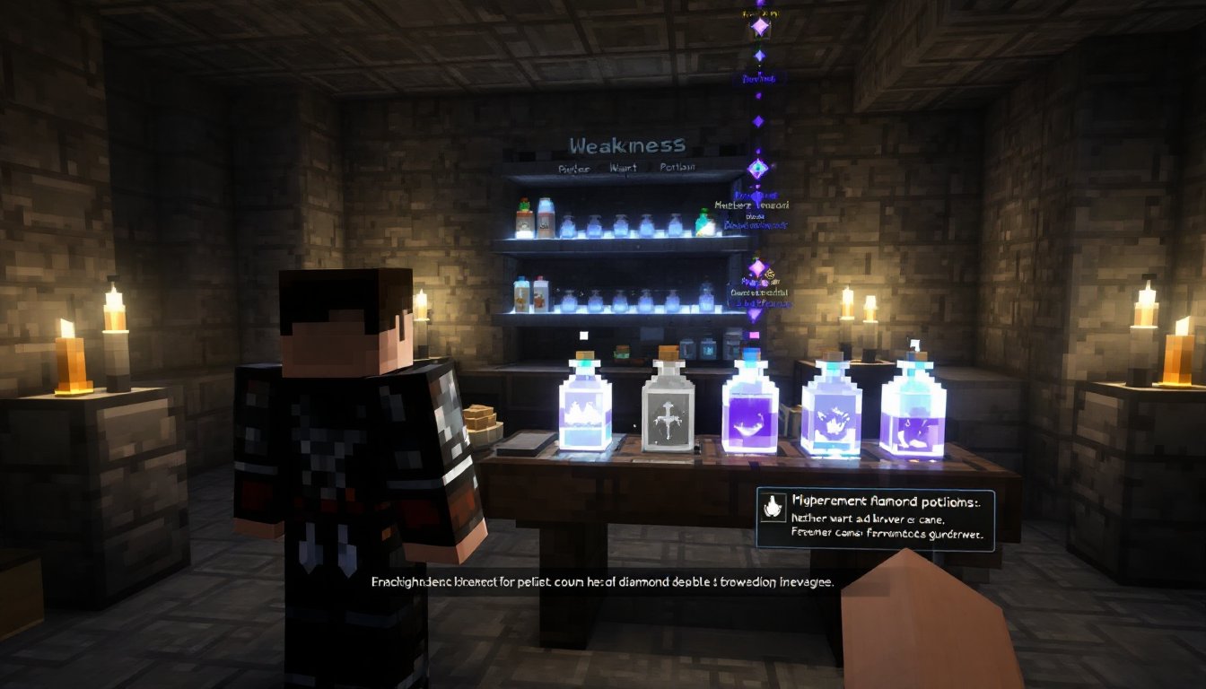 weakness potion minecraft